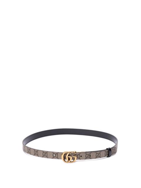GUCCI Gucci Women `Gg Marmont` Reversible Thin Belt