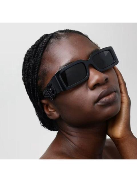 Dolce & Gabbana NEW D&G DG6197 501/87 Black Dark Grey Rectangle Unisex Sunglasses