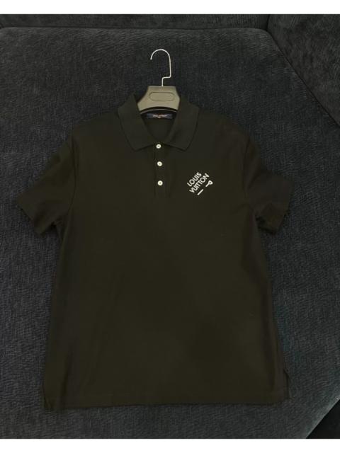 Louis Vuitton Louis Vuitton LV Short-Sleeve Polo Shirt with Pin Embroidery