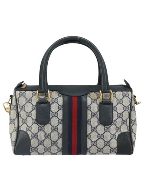 GUCCI Boston leather bowling bag