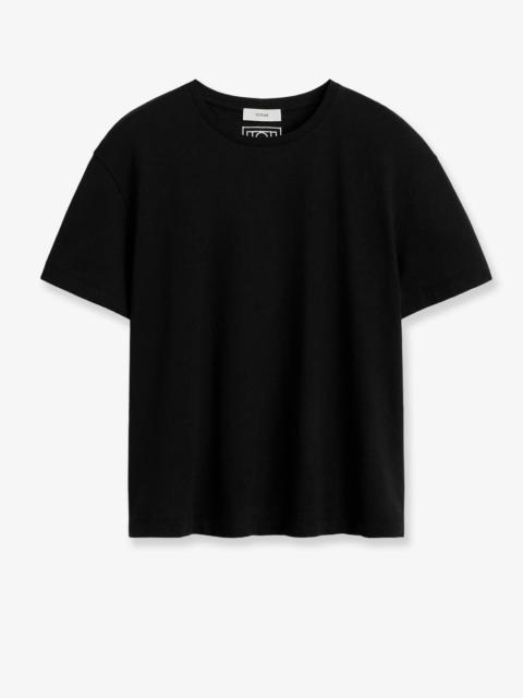 TOTEME Toteme Organic Cotton T-Shirt Black