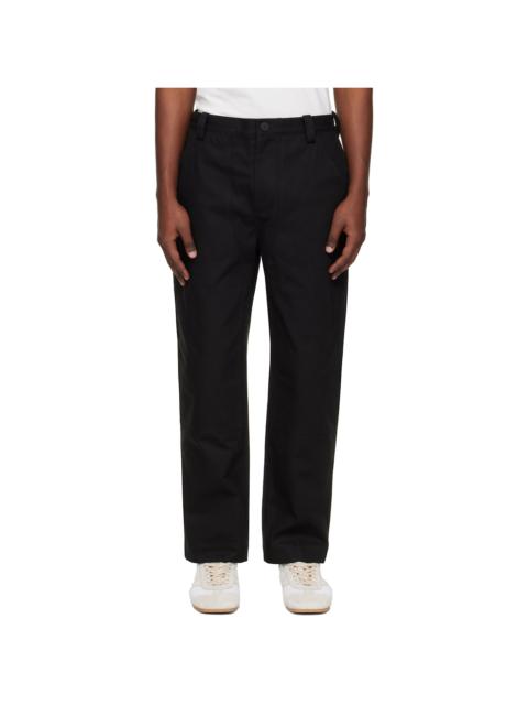 Studio Nicholson Black Denver Trousers