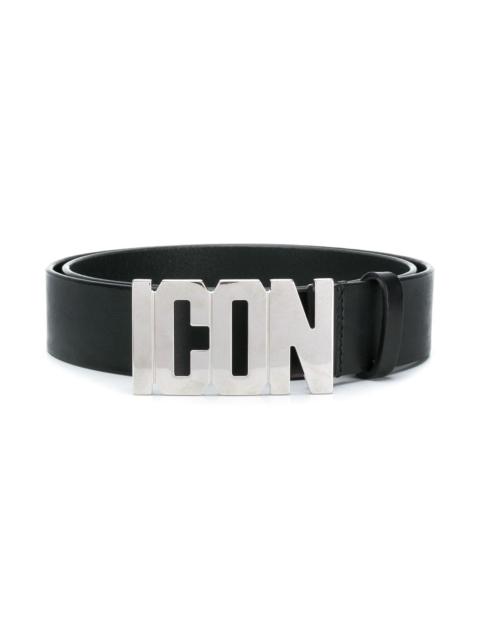 DSQUARED2 ICON PLAQUE BELT