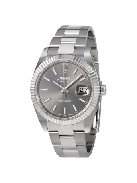 ROLEX Rolex Datejust Dark Rhodium Automatic Men's Oyster Watch 126334RSO