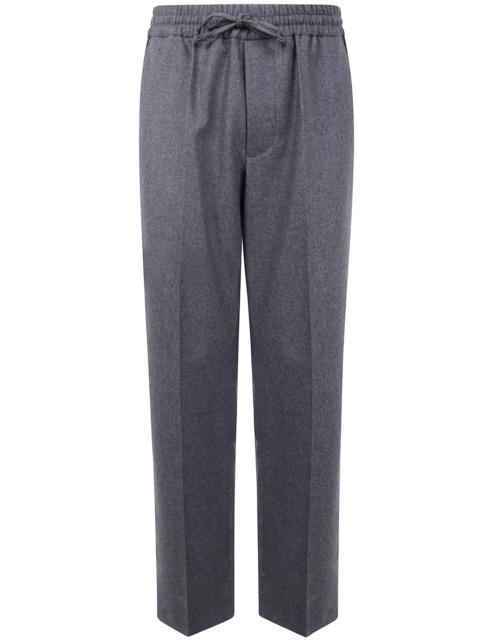 Drôle de Monsieur Le Pantalon Élastiqué Flanelle Trousers