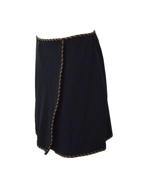 FENDI Vintage Fendi Pequin Above The Knee Skirt