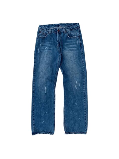 Other Designers Japanese Brand - Vintage Nylaus Light Distressed Painter Denim Jeans