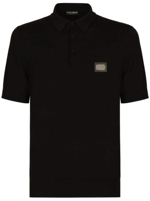 Dolce & Gabbana Dolce & Gabbana Men Virgin Wool Polo With Logo