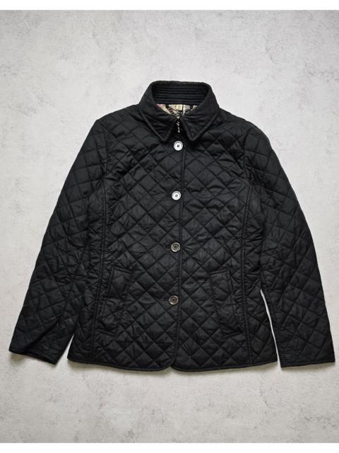 Burberry Burberry Brit Women’s Black Quilted Jacket Nova Check