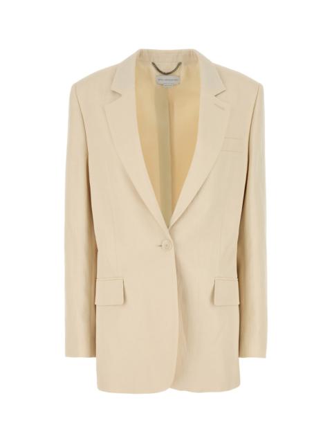 Stella McCartney Ivory viscose blend blazer