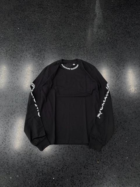 Chrome Hearts Chrome Hearts black script shirt