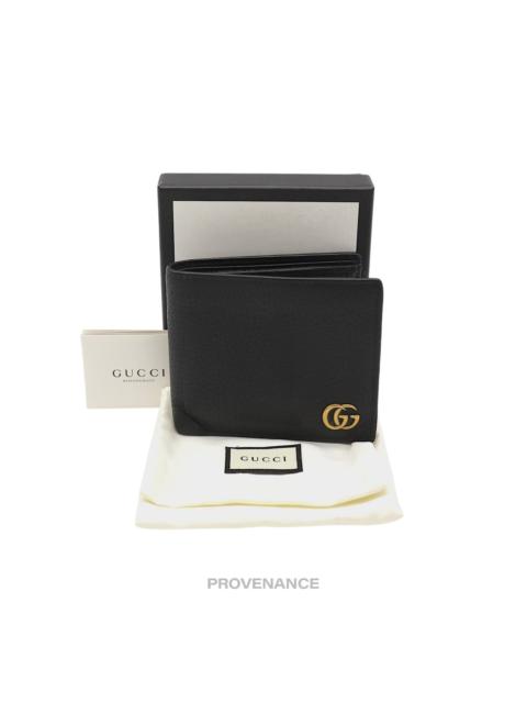 GUCCI Gucci GG Marmont Bifold Wallet - Black Leather