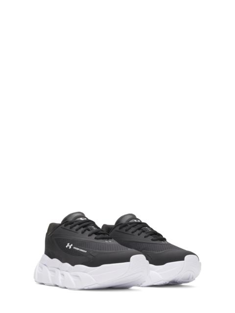 Under Armour Under Armour UA Halo Runner SE Running Shoe in Black /White /White at Nordstrom
