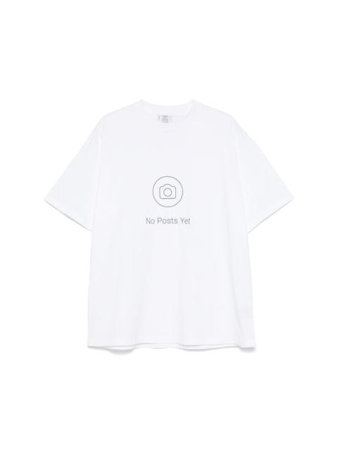 No Posts Yet T-shirt