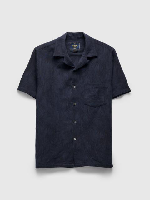 Portuguese Flannel Palm Shirt in Navy