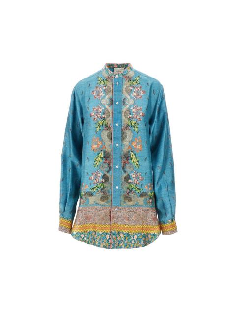 Pierre-Louis Mascia PRINTED SILK SHIRT