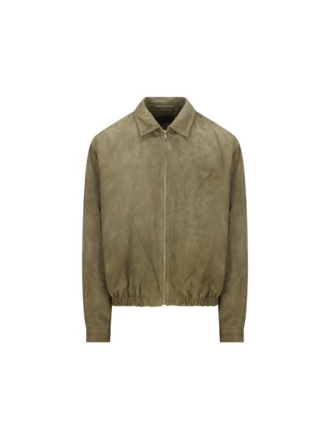 Prada Prada Green Jackets - Leather Jackets Men