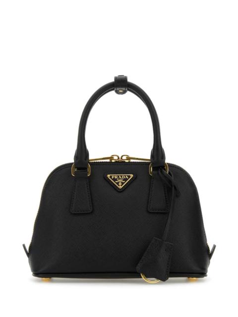 Prada Prada Women Black Leather Handbag