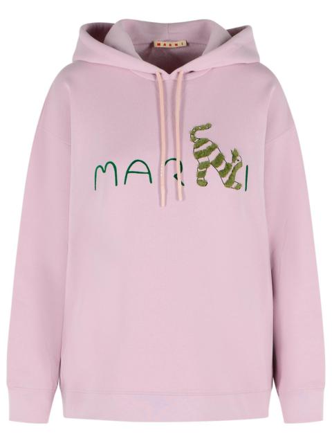 Marni Marni Cotton Sweatshirt Pink Women