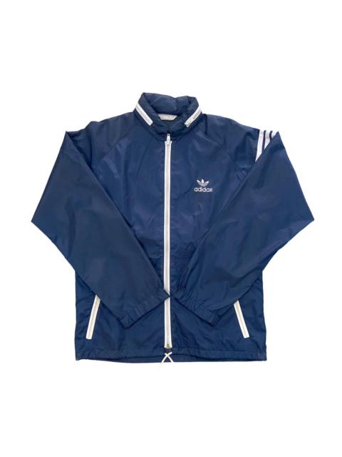 adidas Vintage Adidas 3 Striped Windbreaker