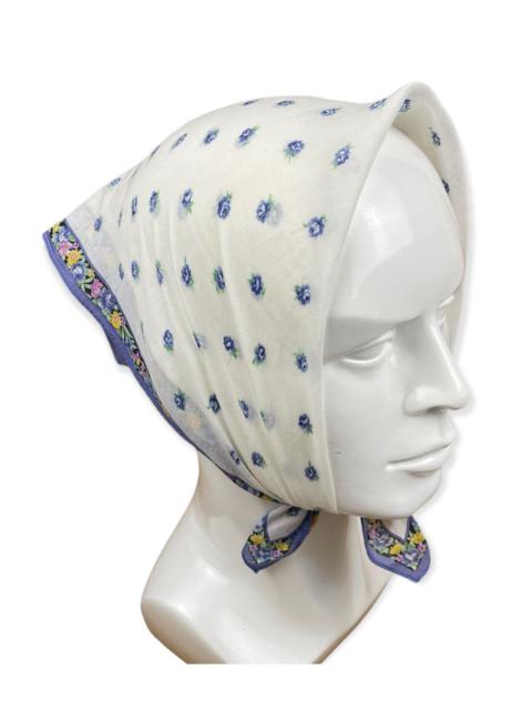 Other Designers Vintage - YVES SAINT LAURENT BANDANA HANDKERCHIEF NECKERCHIEF- HC 0315