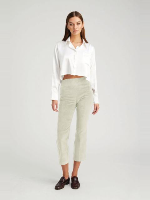SPRWMN SABLE CORDUROY CROP FLARE PANTS