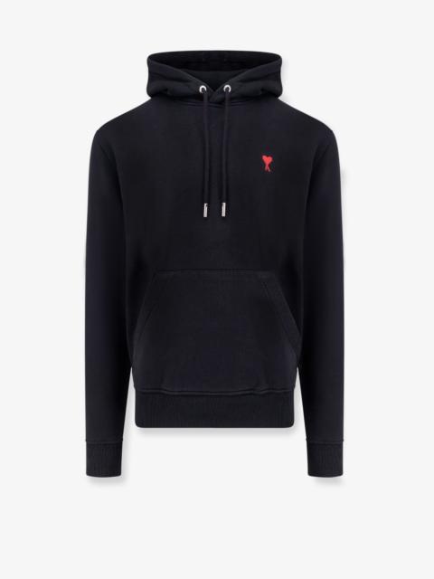 AMI Paris Ami Paris Cotton Sweatshirt With Logo Embroidery