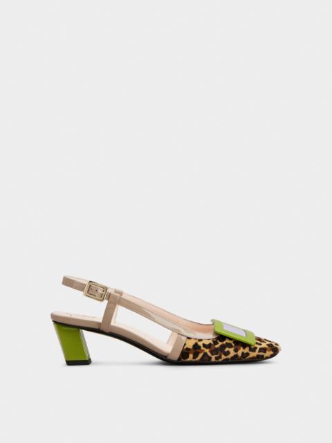 Roger Vivier Belle Vivier Slingback Pumps in leather