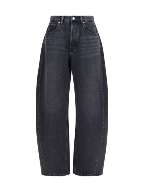 Alexander Wang Alexander Wang Women Crystal Balloon Jeans