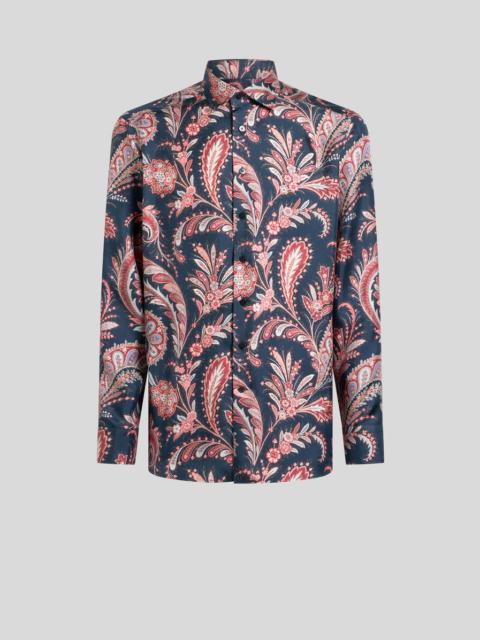 Etro SILK SHIRT WITH PAISLEY PRINT