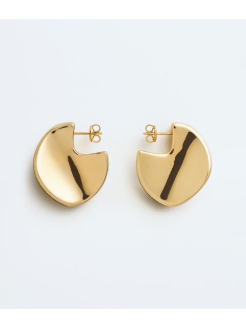 Bottega Veneta Bottega Veneta Disc Earrings Gold Women