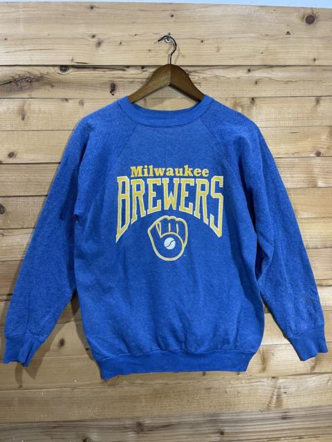 Other Designers Vintage milwaukee brewers distressed sweatshirt