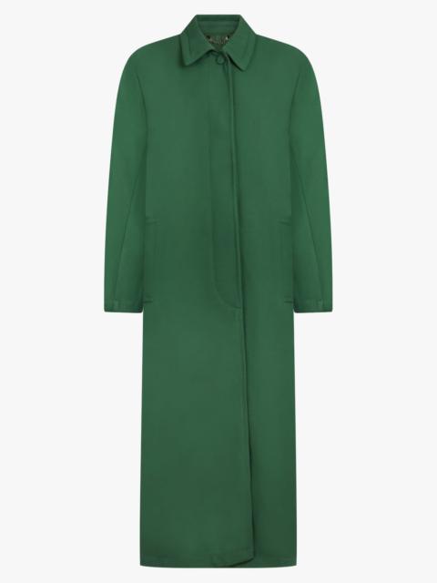 Dries Van Noten RALTONY LONGLINE COAT | EMERALD