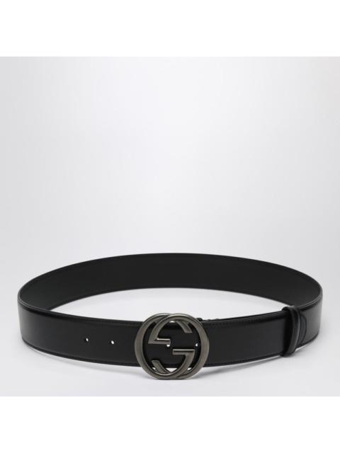 GUCCI Gucci Belt With Gg Black Buckle Men