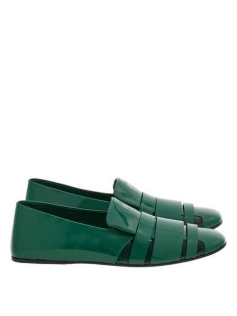 FERRAGAMO Ferragamo Dion Cutout Leather Loafers