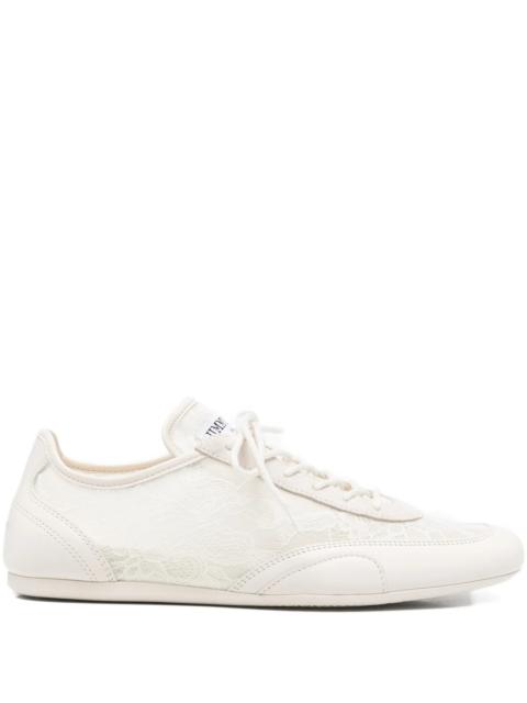 JIMMY CHOO Sunny lace-up sneakers