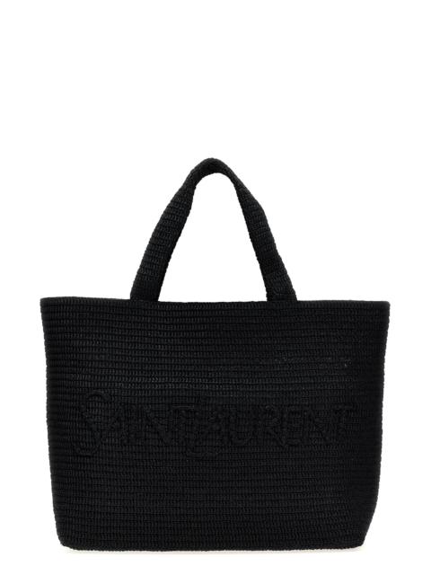 SAINT LAURENT 'rafia' tote bag