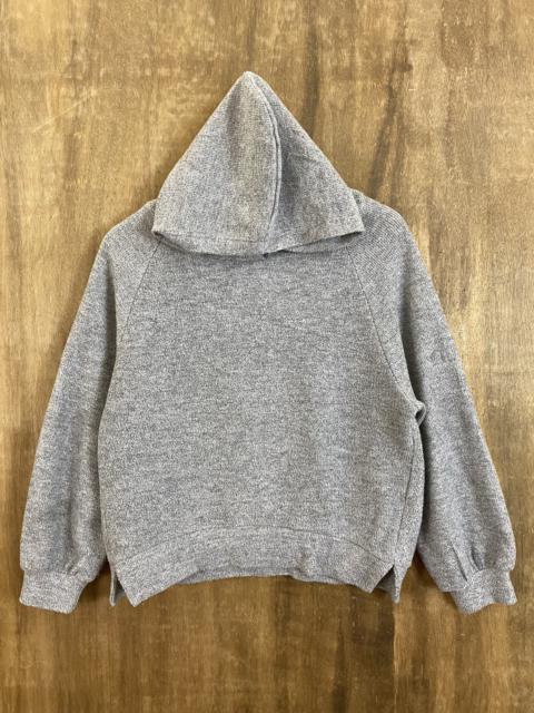 Other Designers Homespun Knitwear - M.deux Grey Hooded Knit Sweaters #1763