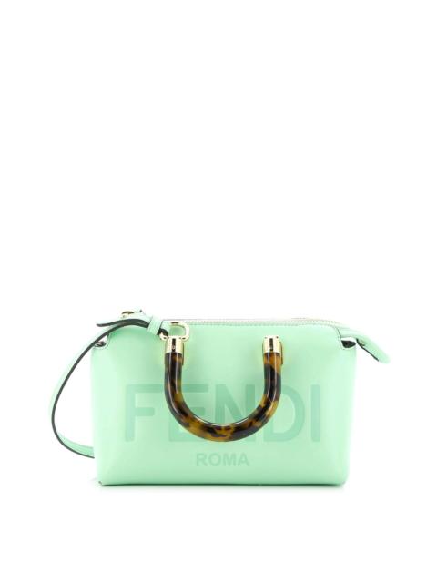 FENDI FENDI Green Sheep Leather Logo By The Way Top Handle Bag Embossed Mini
(Authentic Pre-Loved)