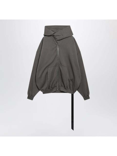Rick Owens DRKSHDW Drkshdw Mountain Hunter Gravel Cotton Hoodie Men