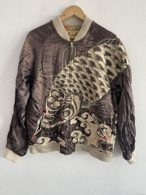 Other Designers Other - Vintage Sukajan Souvenir Jacket Reversible