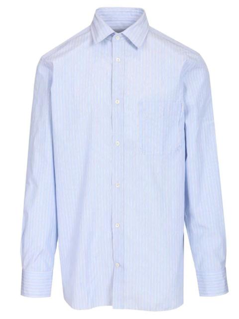 Maison Margiela Maison Margiela Men Tailored Striped Cotton Shirt
