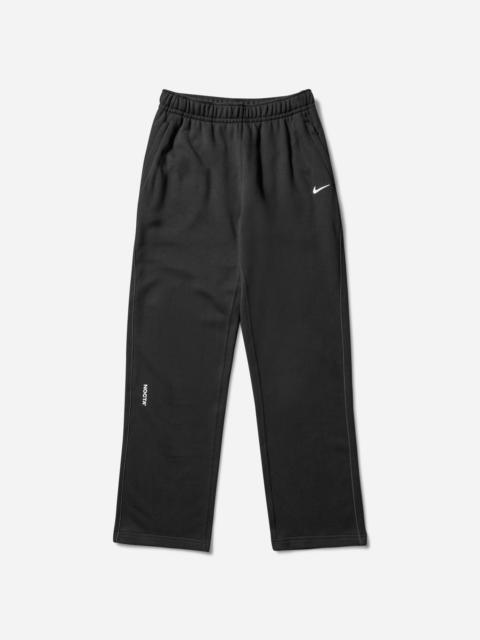 Nike Men's NOCTA Open Hem Fleece Pants Black