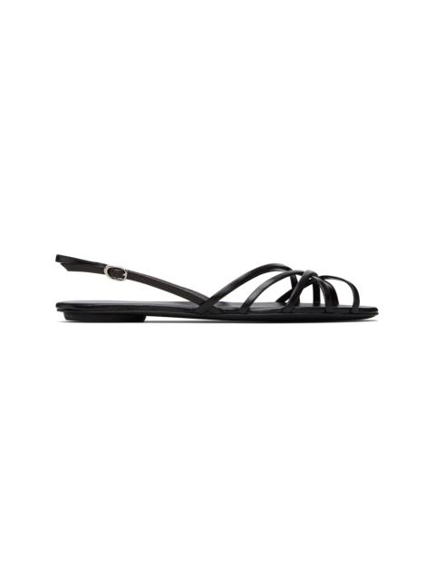 Proenza Schouler Black Uma Slingback Sandals
