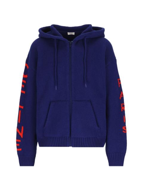 CELINE Celine Men Celine Men Logo Wool Hoodie