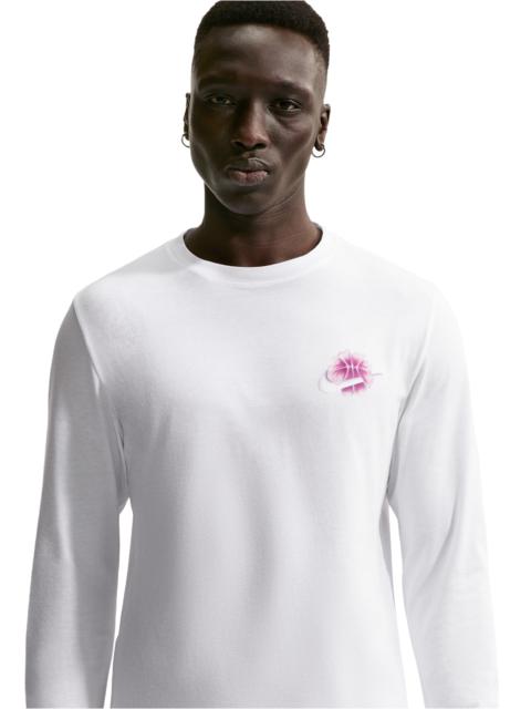 Nike Nike Mens Nike Stained Long Sleeve OC Tee