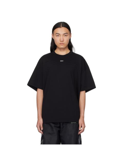 Off-White Black 'Off' Stamp Over T-shirt