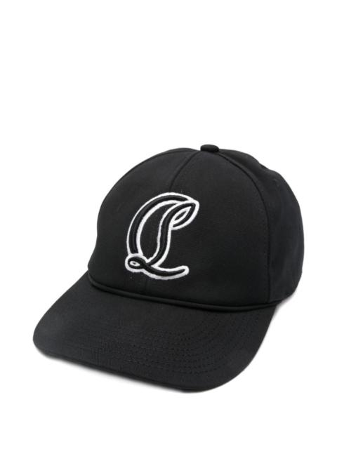 Christian Louboutin Christian Louboutin Men Canvas Baseball Cap