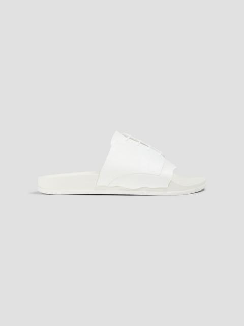 Maison Margiela Lace-up PU slides