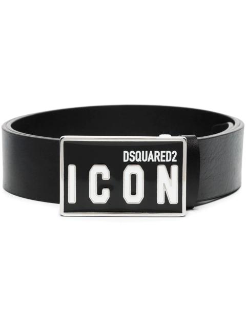 DSQUARED2 Icon leather belt